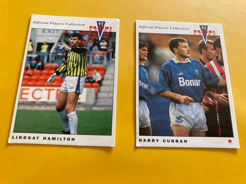 Panini 1992 92 Football cards St Johnstone FC x 2