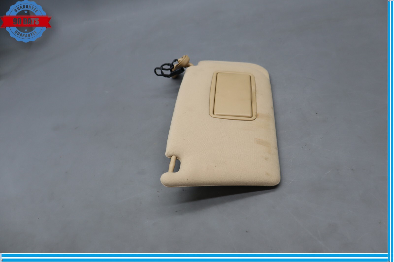 03-19 Maserati Quattroporte M139 Right Passenger Sun Visor Sunvisor Shade Oem