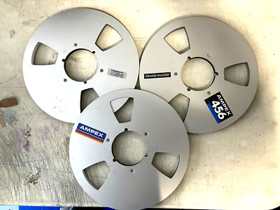 (3) AMPEX 1/4