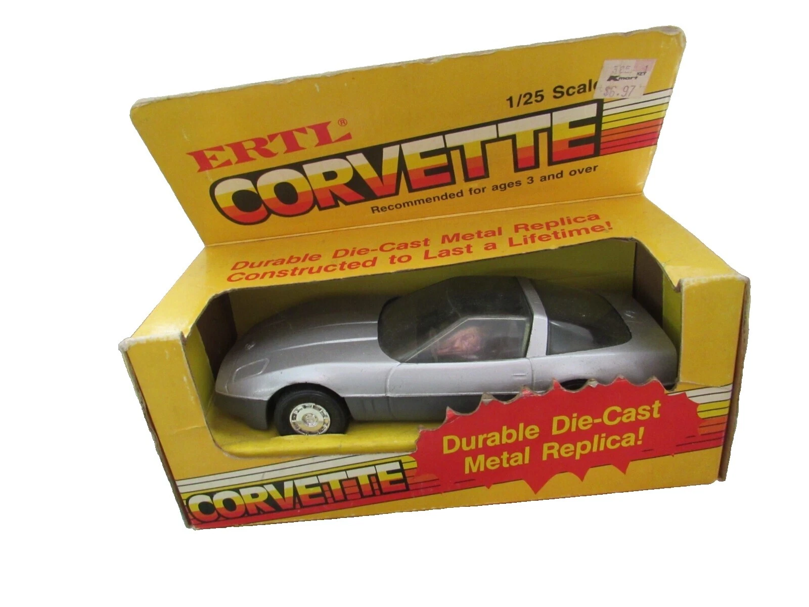 Fabricação Ertl Chevrolet Plástico Vintage Diecast Carros, caminhões e vans