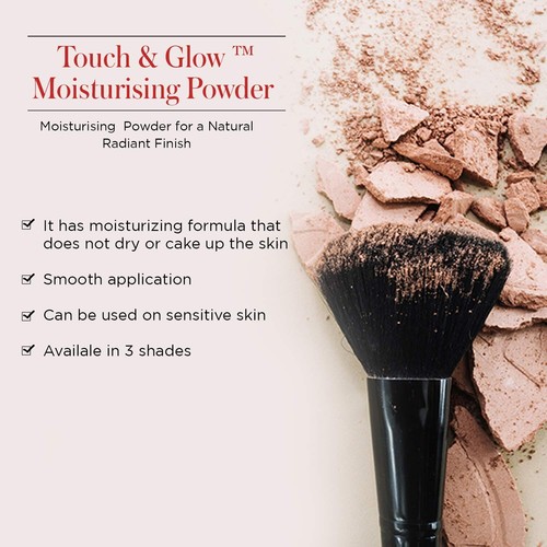 Revlon Touch And Glow Moisturising Powder, Ivory Matte (12g) - Picture 5 of 6