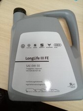 5LTRS VW Audi original engine oil oil SAE 0W30 Longlife 3 III FE GS55545M4EUR