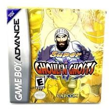 GBA Super Ghouls 'N Ghosts (2002) Nintendo Game Boy Advance CIB