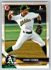 2018 Bowman Draft - #BD-179 Jeremy Eierman (RC)