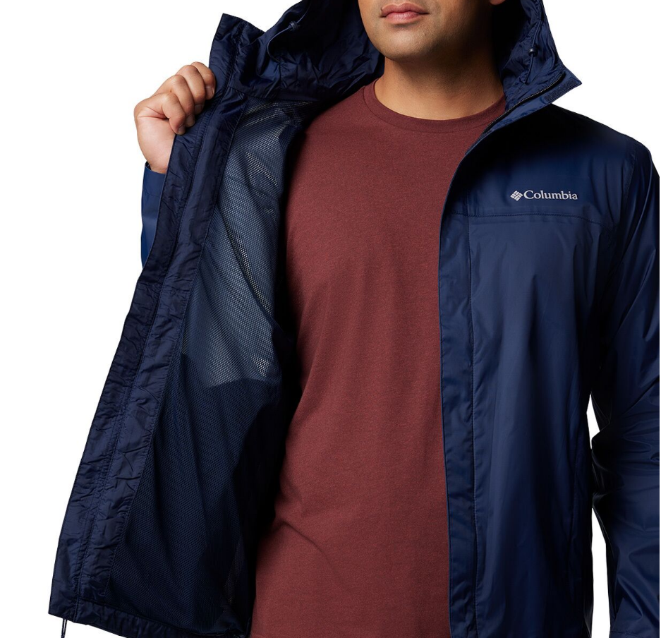 Columbia Men's Watertight II Jacket - Collegiate Navy2 | eBay