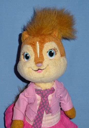 Ty Beanie Alvin and the Chipmunks-Alvin-10"Brittany-7"Tall Janette 12"-Plush LOT - Picture 10 of 13
