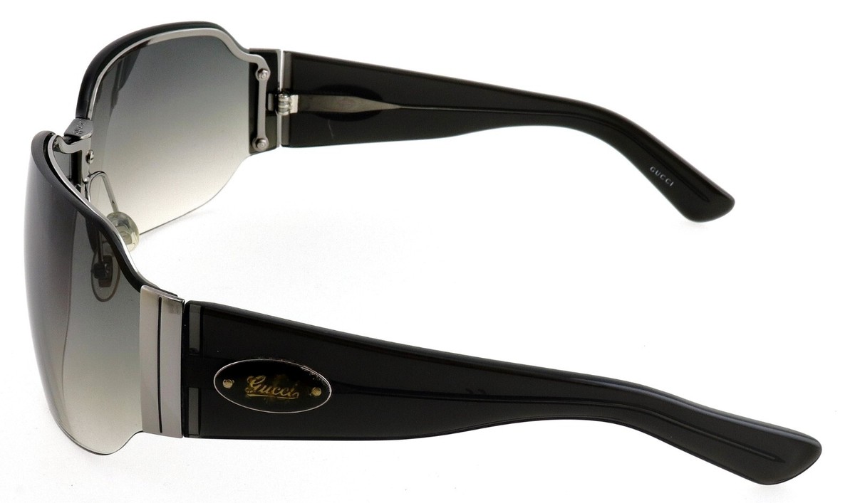 GUCCI　サングラス　 2768F/S GUCCI GG2768/F/S RLT44 74mm Black Gray Gunmetal Shield Sunglasses