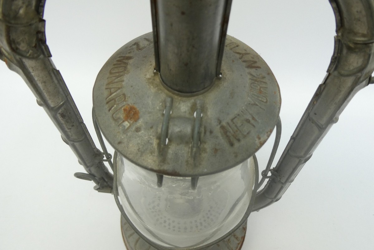 Vintage Dietz Monarch NY USA Fitzall Loc-Nob 4H Tubular Barn