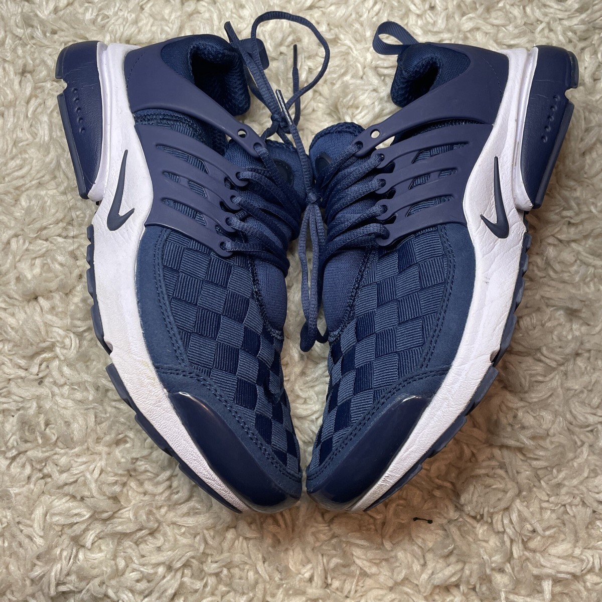 Nike Air Presto SE Midnight Navy Sneakers Woven Shoes 848186-400