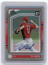 2024 Donruss #111 Ty Floyd Base Rated Prospects Optic Signatures