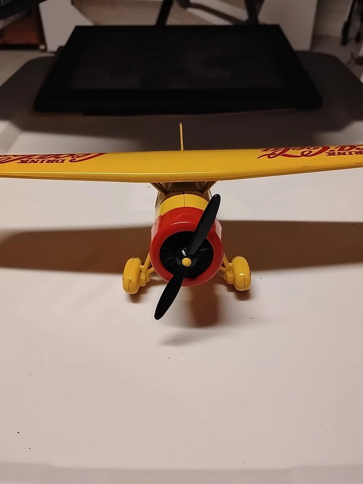 Vintage Ertl Coca-Cola Metal 1929 Lockheed Air Express Airplane - Image 3 of 3