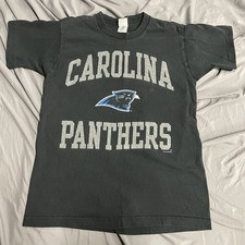 Vintage 90s Carolina Panthers NFL Football T Shirt M Made In USA Single Stitch