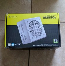 Corsair RM850e Modular ATX Power Supply 850W Low-Noise WHITE