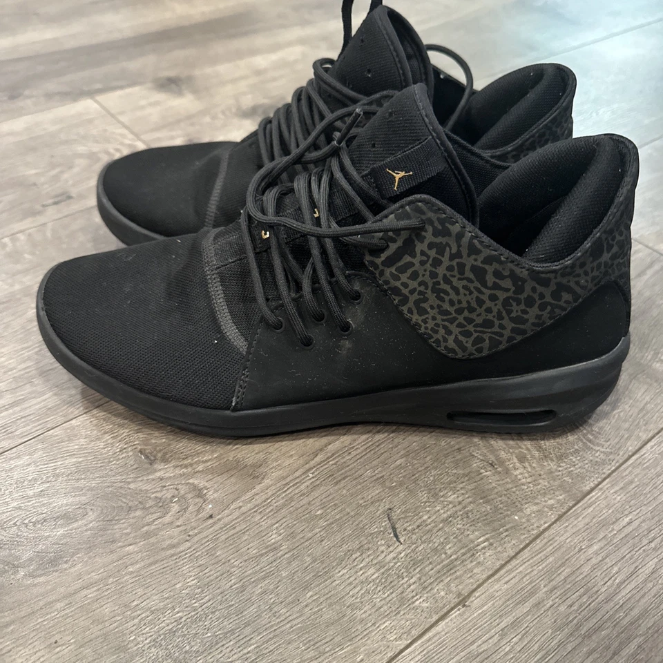 Nike Air Jordan First Class AJ7312-021 Black/Gold Mens 12 Shoes - Image 4 of 4