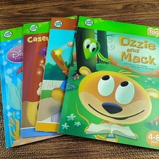 Leapfrog Tag 3 Paperback  1 Hardcover Book Lot Ozzie  Mack Dan Casey Ariel