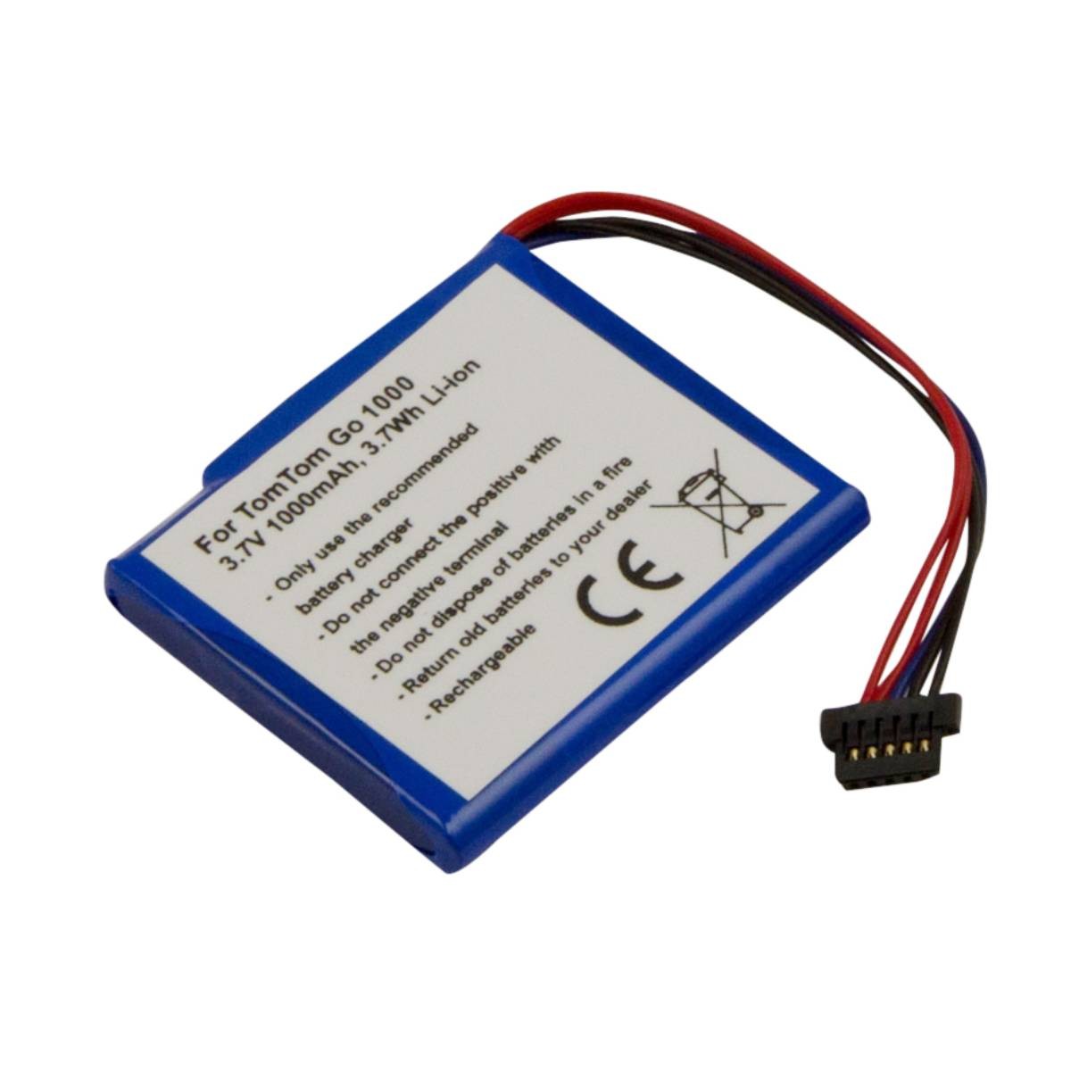 Batterie TomTom GO 1000 Avizar Li-Ion 1000 mAh bleu idéale pour vos grands départs