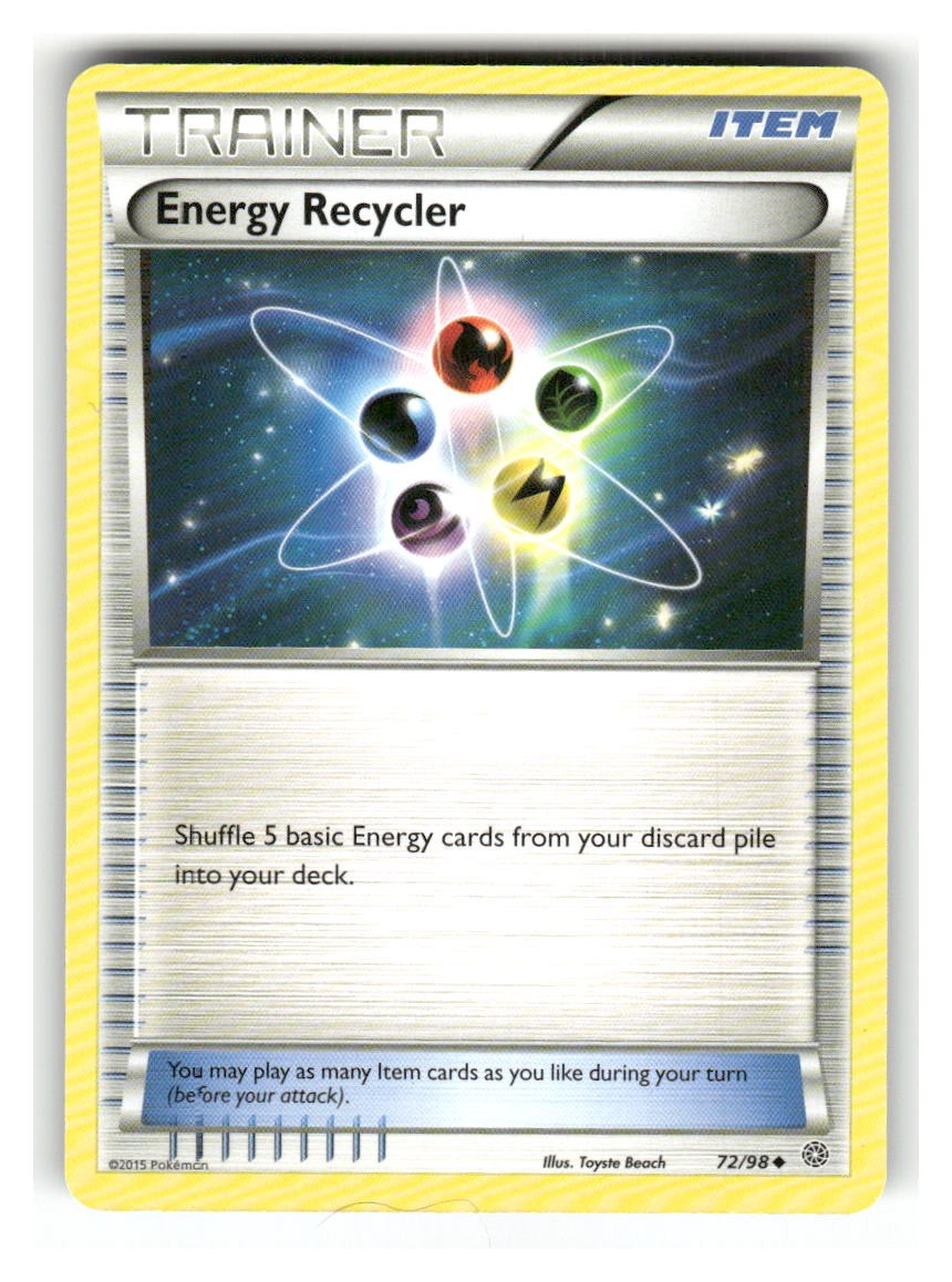 Energy Recycler 72/98 Uncommon Ancient Origins Pokemon Lightly Played