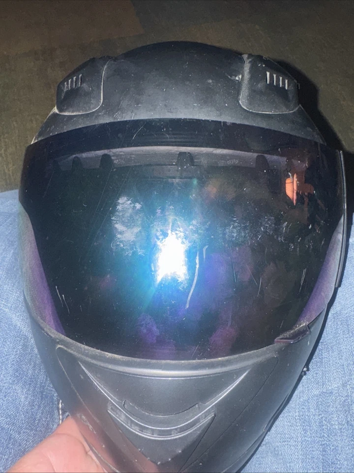 Casco de moto tamaño grande 1 Storm Foto 2 de 3