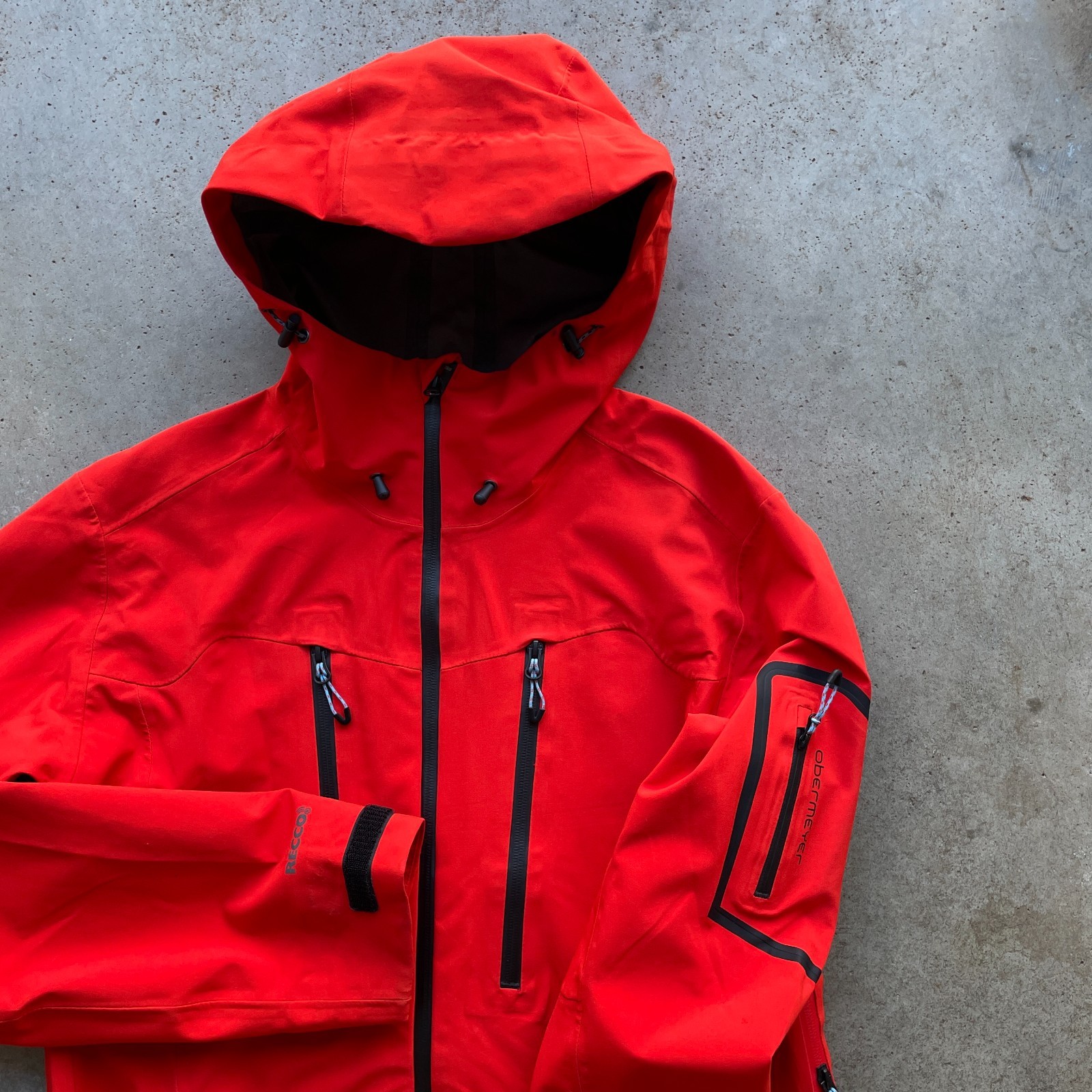 Obermeyer Capitol Shell Jacket Recco Tech Coat Me… - image 3