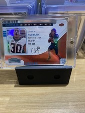 2021 Contenders Draft Picks Chuba Hubbard Auto Campus ID Case Hit SSP MINT