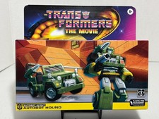 Hasbro Transformers Walmart Exclusive Reissue Retro 1986 Movie G1 Hound MISB USA