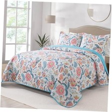 Garden Cotton Filling King Size King 98  106 in Garden Colorful Floral