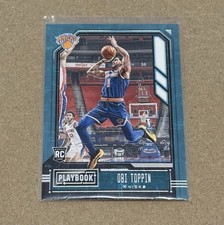 2020-21 Panini Chronicles - Playbook Obi Toppin #177 (RC) New York Knicks