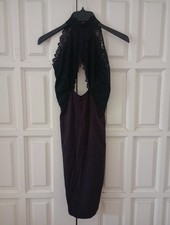 New Fashion Nova Lace Suede Skirt Dresss