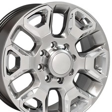 Cp 20x8 Wheel Fits 8-lug Dodge Ram Truck 8x165 Hypsilver Chrome Rim 2562