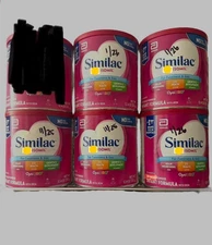 Similac Soy Isomil Powder Baby Formula 12.4oz x 5  Exp. 11/01/25+
