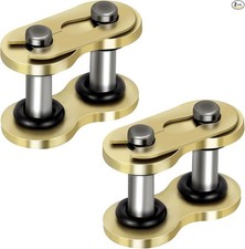 520 Chain Master Link 2 Pack, Gold 520 O-Ring Motorcycle Ch Size: 2 Pack 520