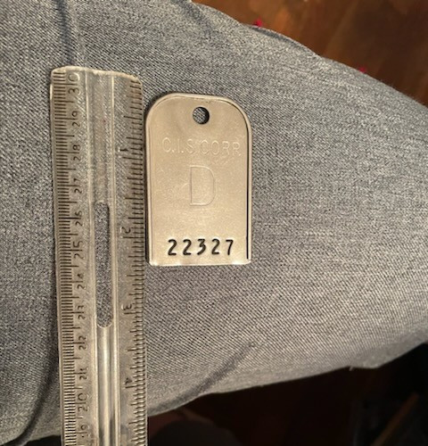 Marker Badge Hang Tag Identification Tool  D