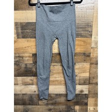 Spanx Look At Me Now Seamless Legging Heather Grey High Waist Womens Size Medium