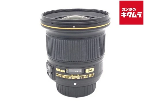 NIKON AF-S NIKKOR 20mm f/1.8G ED for Nikon F mount -EXC- `9571