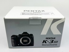 Pentax K-3 III Monochrome EMPTY BOX ONLY Read Description 