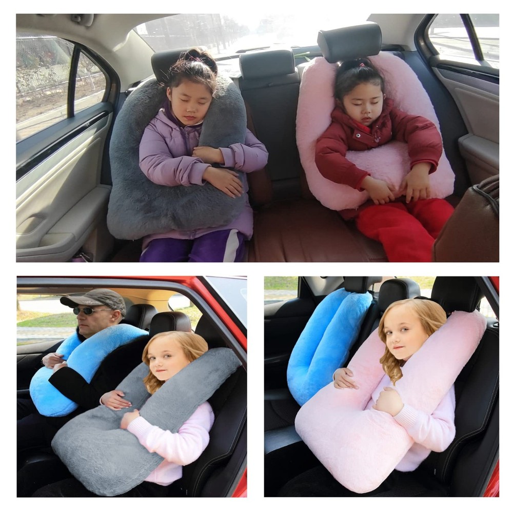 Comfortable Travel Pillow for Kids and Adults – Car Sleeping Aid