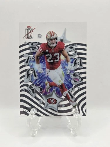 2025 Topps Signature Christian McCaffrey Base (RAW)