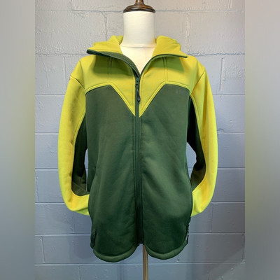NWT Duluth Men's Alaskan Hardgear Polartec Hardface Fleece Jacket Green 2XL