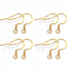 60PCS Stainless Steel Earrings Dangle Hook, Earrings Wires Finding SSF46