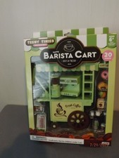 Teeny Tinies Teeny Barista Cart- 20 Piece Set- BRAND NEW