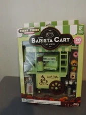 Teeny Tinies Teeny Barista Cart- 20 Piece Set- BRAND NEW