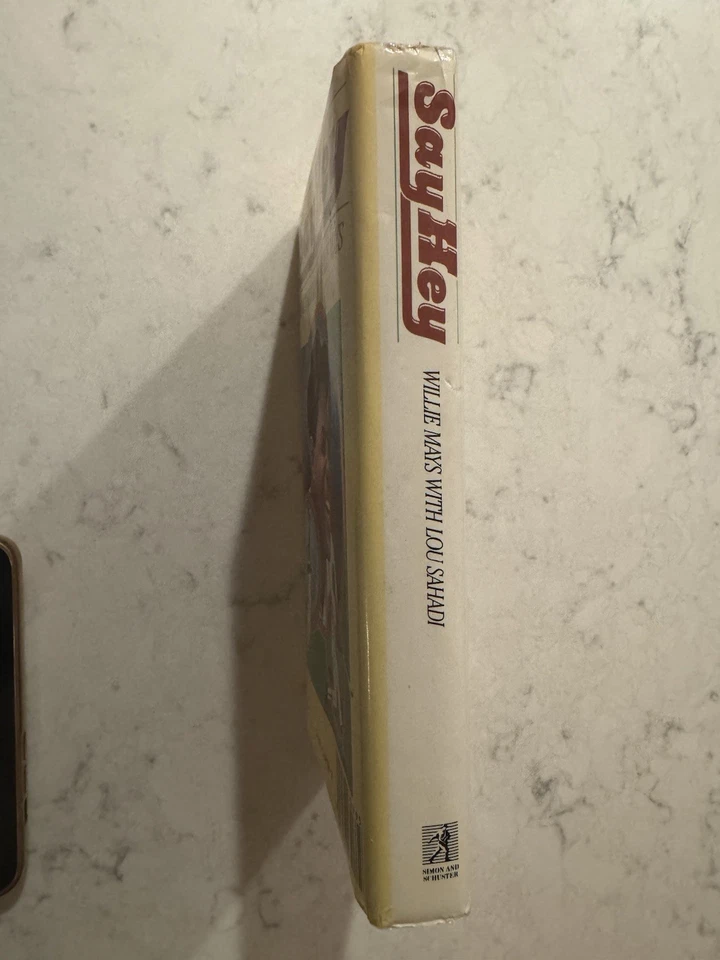 “SAY HEY” -- AUTOGRAPHED COPY of The Autobiography Of  Willie Mays Foto 3 de 4