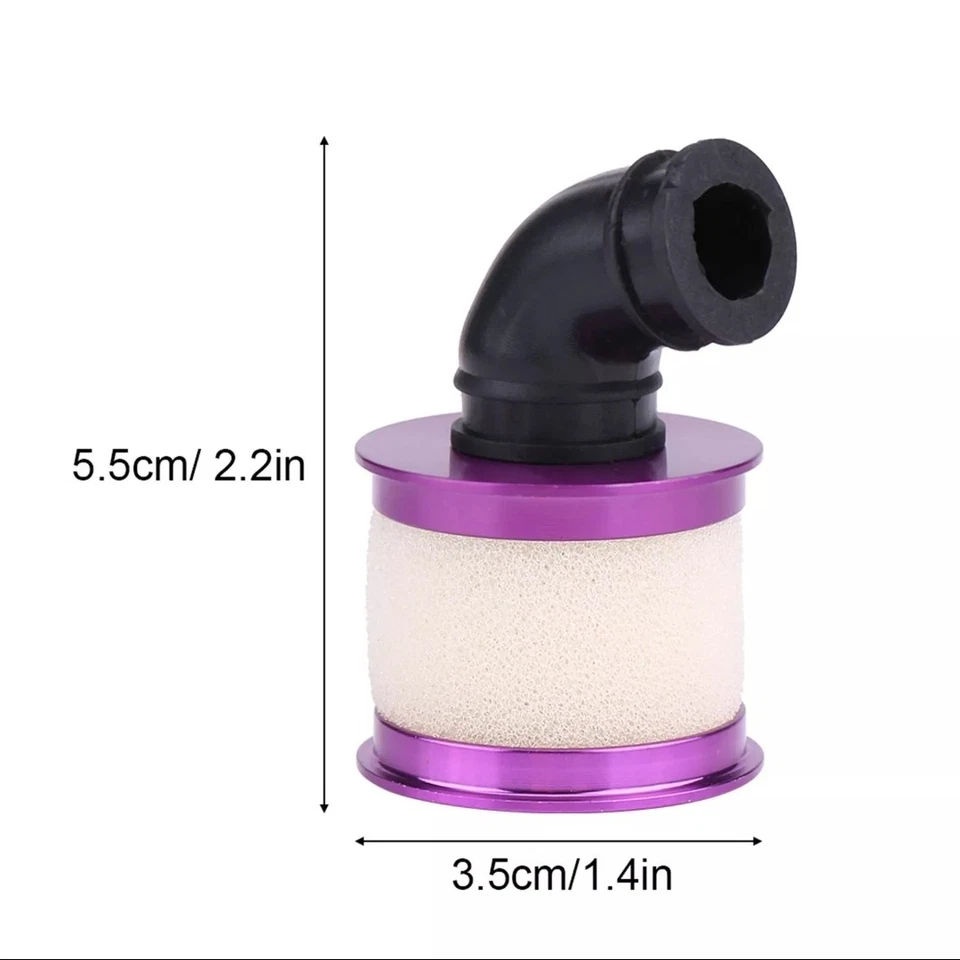 RC Aluminium Alloy Air Filter 1:10 Scale Car HPI Traxxas Tamiya, Kyosho - UK - Image 2 of 4