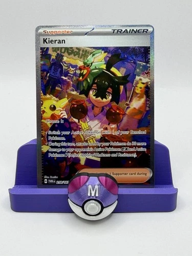 Pokémon Kieran 218/167 Sv06: Twilight Masquerade Special Illustration Rare NM