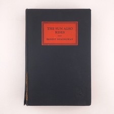 The Sun Also Rises By Ernest Hemingway First Grosset Variant "Staris" Error 1926