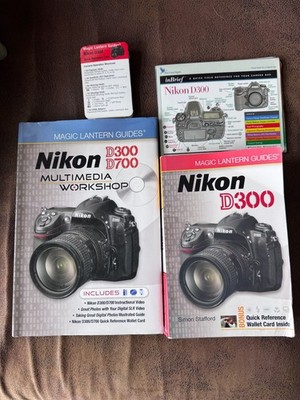 Nikon D300 Magic lantern guides plus Blue Crane pocket guide
