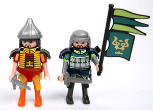 PLAYMOBIL Guerriera Ninja Con Tigre - Dadi e Mattoncini PLAYMOBIL Guerriera Ninja Con Tigre - Dadi e Mattoncini