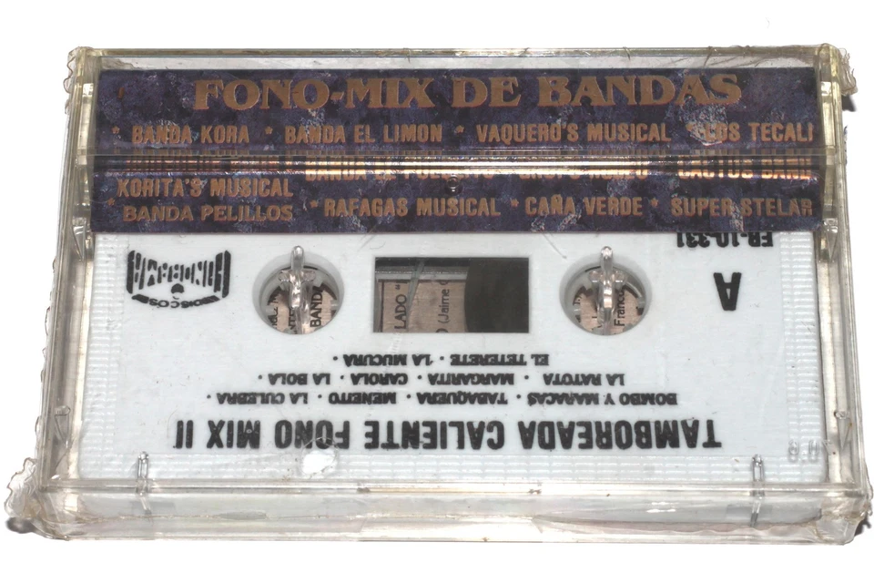 Tamboreada Caliente Fono Mix II (Cassette Tape Mexico) NUEVO NEW SEALED - Image 2 of 4