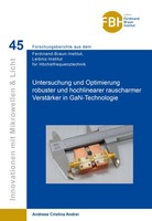 Cristina Andrei | Untersuchung Und Optimierung Robuster Und Hochlinearer...