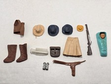 Vintage Marx Johnny West Cowboy Accessories Lot